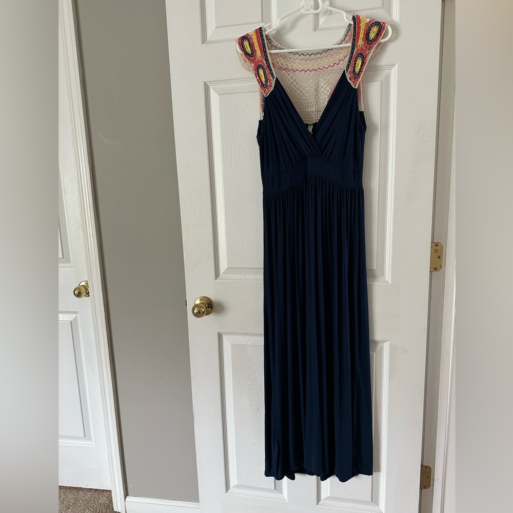 Size S navy blue Pinkblush maxi dress